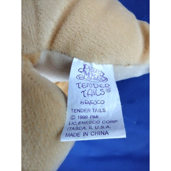 Tender Tails Dino Mite Raptor Precious Moments Dinosaur Plush 8 In Enesco 1999 - Picture 3 of 9